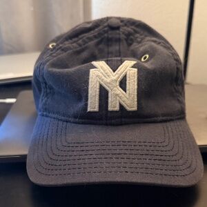 Blue Marlin Vintage Black Yankee Hat